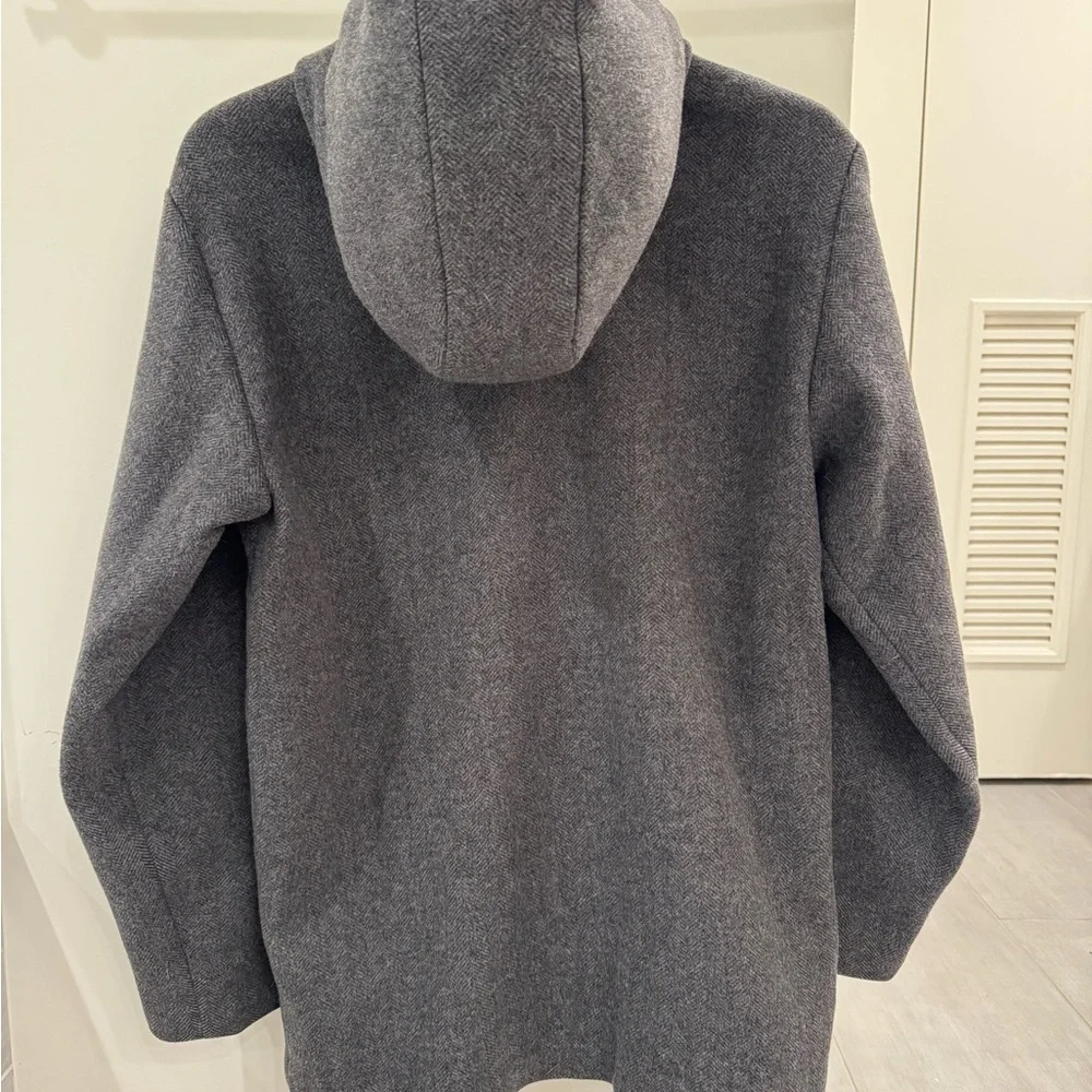 Stella McCartney Kids Adorable Wool Coat with Hood - Picture 2 of 4